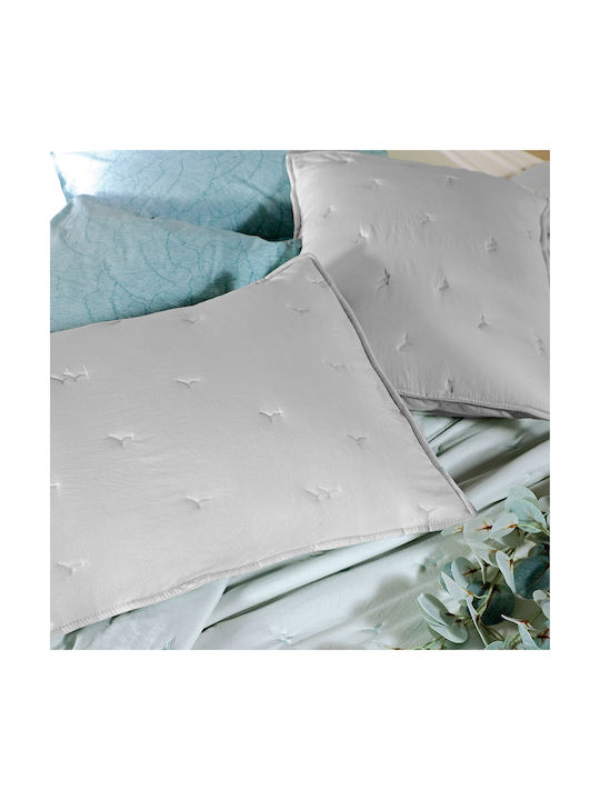 Kentia Tidal Pillowcase Set Quilted 22 52x72cm.