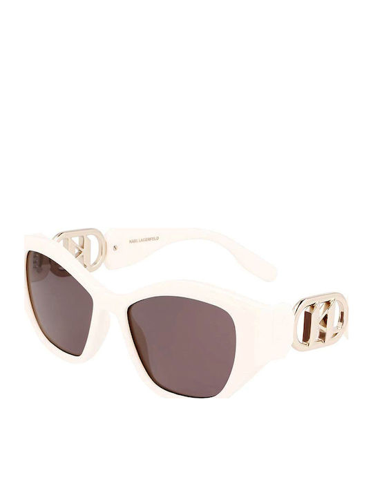Karl Lagerfeld Women's Sunglasses with White Pl...