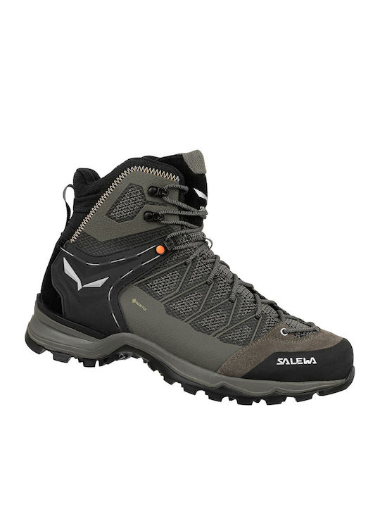 Salewa MS Mnt Trainer Lite Mid Men's Hiking Shoes Waterproof with Gore-Tex Membrane Brown