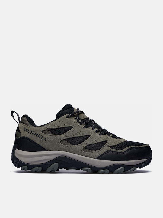 Merrell West Rim Ανδρικά Ορειβατικά Παπούτσια Μαύρα