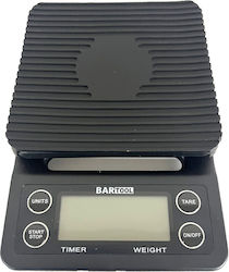 Bartool BT120 Ζυγαριά Barista με Μέγιστο Βάρος Ζύγισης 3kg