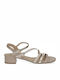 Leather Sandals Beige