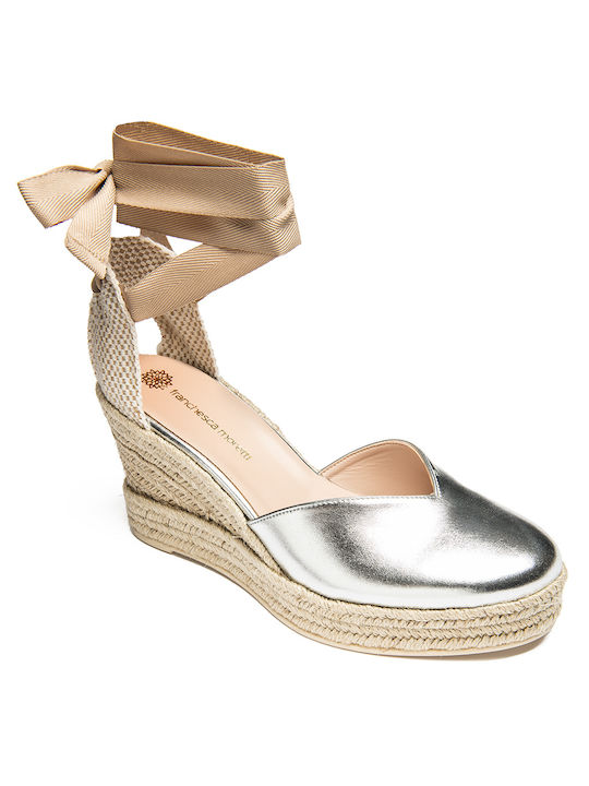 FRANCHESCA MORETTI - Espadrilles, Silver, 413-726-015