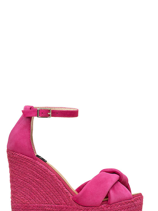 Gaimo Slam Heel Espadrilles - Sandalen in Fuchsia (Damen in Fuchsia - GAI.3S1.080.146-56)