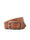 Jack & Jones Men's Leather Belt Tabac Brown