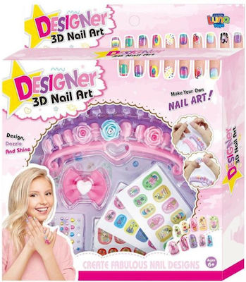 Luna 3D Nail Art Manicure Toy