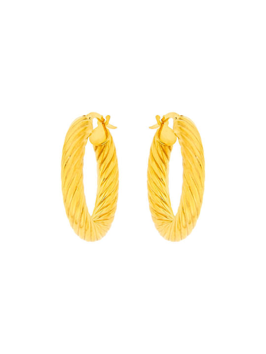 Gold earrings 14 Carats SK00399 (Women's)