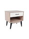 Wooden Bedside Table 48x38x50cm