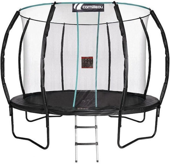 Cornilleau Spring Trampolin Kinder Durchmesser 416cm mit Netz & Leiter