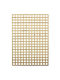 Spalier Gartengitter 5634 aus Holz mit quadratischem Rasterdesign in Braun Farbe 150x180cm