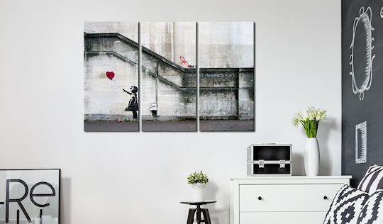 Polihome Girl With A Balloon Fabric Painting 120x80cm