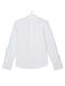 Kids Shirt Long-sleeved Linen White