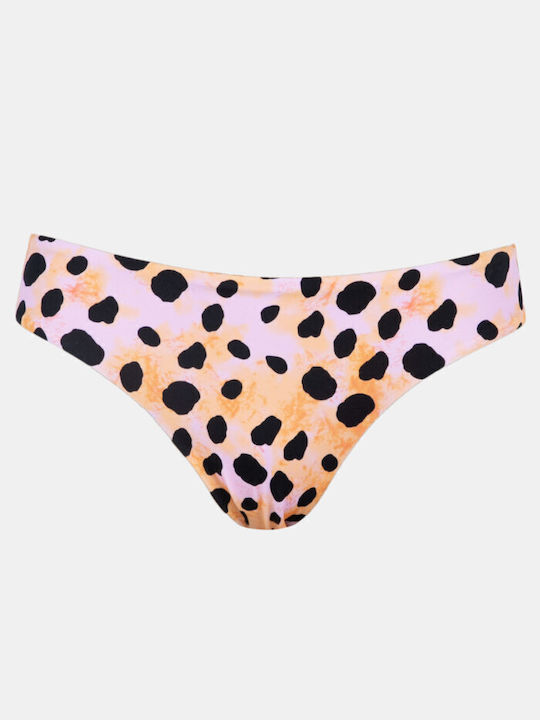 Rock Club Bikini Slip Panther Print