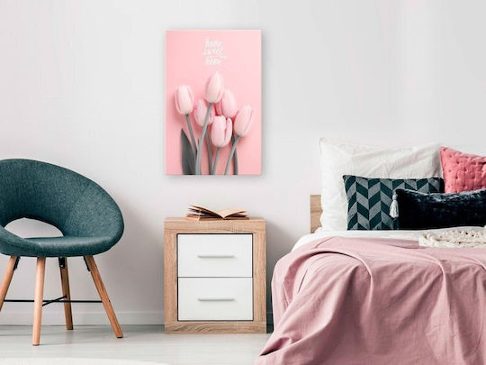 Polihome Six Tulips Canvas Painting 60x90cm