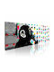 Polihome The Thinker Monkey Panou Tesatura 150x50cm