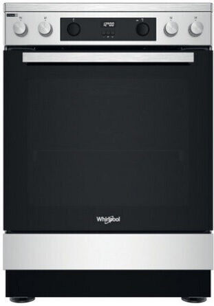 Whirlpool Cooker 83lt with Ceramic Hobs W60cm. Inox