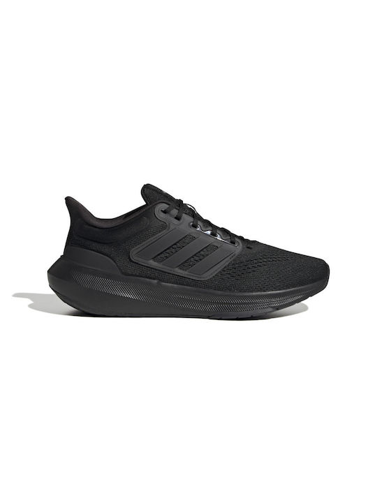 Adidas Ultrabounce Wide Ανδρικά Αθλητικά Παπούτσια Running Μαύρα
