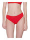 Luna Bikini Slip Red