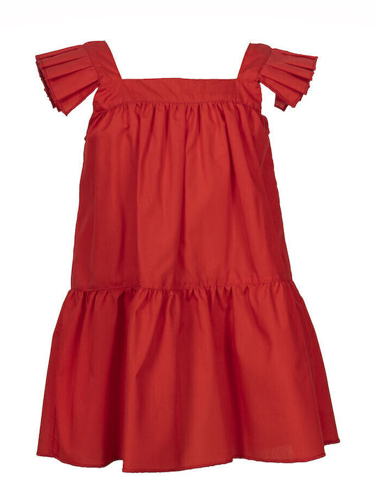 Children's Dress Sleeveless Red