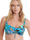 Erka Mare Underwire Bikini Bra with Adjustable Straps Blue