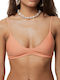 Simply Seamless Scoop Бикини Триъгълник Оранжев