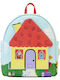 Loungefly Blues Clue's Open House Kids Bag Backpack Multicolored 22.9cmx11.4cmx26.7cmcm Nickelodeon Blues Clues Open House Mini