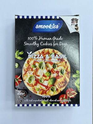 Smookies Pizza & Basil Μπισκότο Σκύλου 200gr