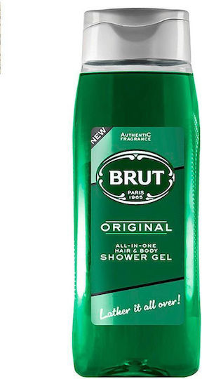 Brut Original Shower Gel for Hair & Body 500ml
