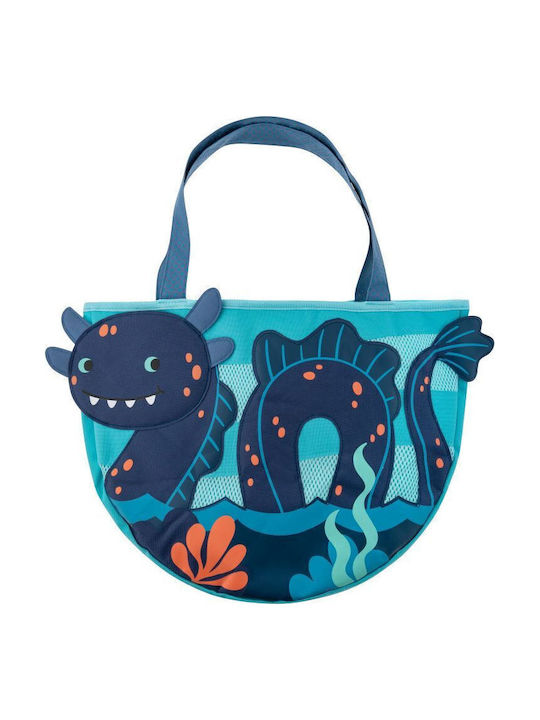 Stephen Joseph Sea Monster Kids Bag Beach Bag Blue 35cmx4cmx32cmcm