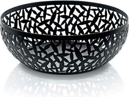 Alessi Cactus Φρουτιέρα Μεταλλική Μαύρη 29x29x10.8εκ.