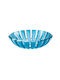 Marva Fruit Bowl Plastic Blue 25cm