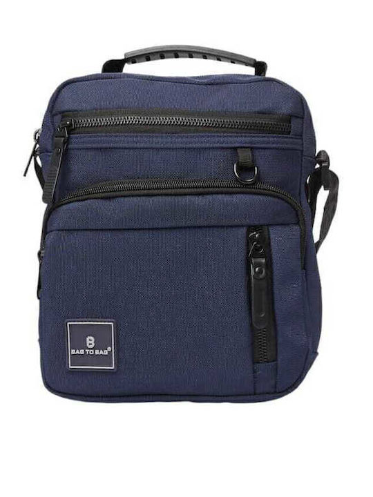 Herrentasche Schulter / Crossbody Blau