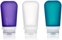 Humangear Recipient De Depozitare Lichide GoToob + Set 3 Bucăți 100ml