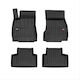 Frogum Set of Front and Rear Mats 4pcs Tray Type for Mercedes-Benz GLB 2019 Black