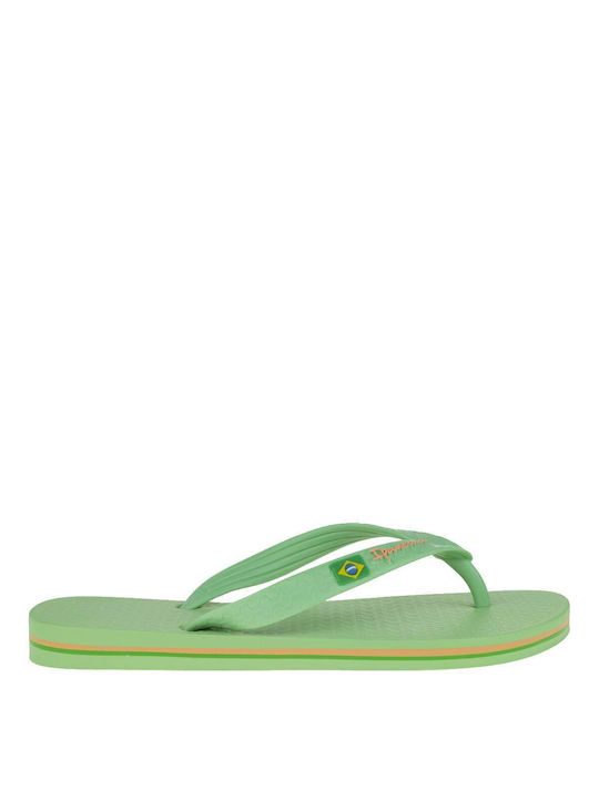 Ipanema Classic Brazil I Women's Flip Flops Green 80408-AI872