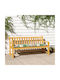 vidaXL Waterproof Garden Bench Cushion Multicolour 150x50cm.