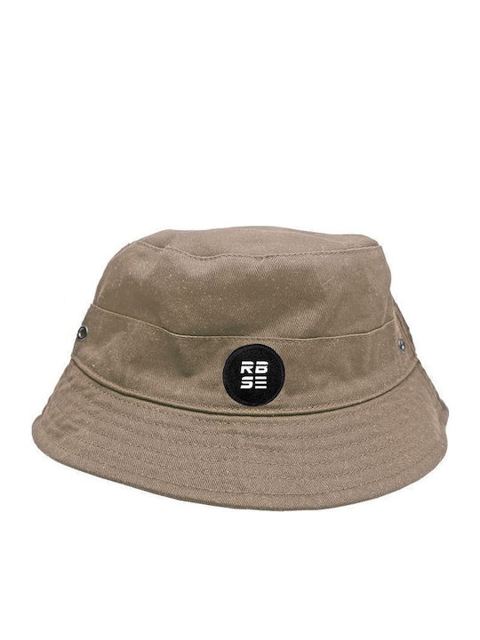 Rebase 231-RMHT 09 Fabric Hat Bucket Beige