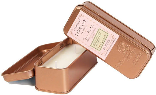 Paddywax Aromatic Soy Candle In Metal Box Gold