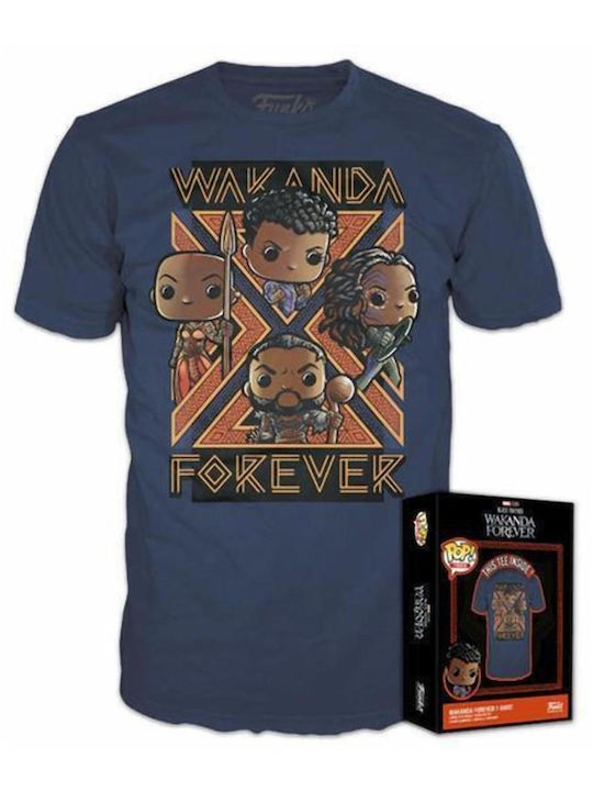Funko Поп! Tees Marvel: Черната пантера - Wakan...