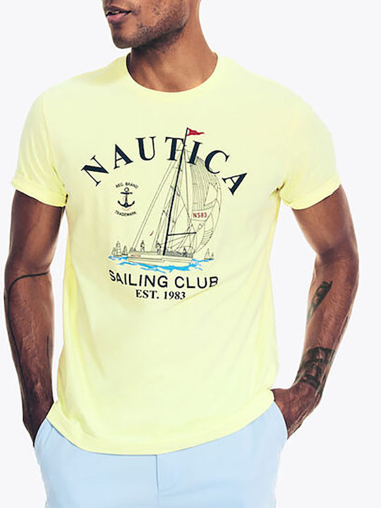 Nautica Ανδρικό T-shirt με Λογότυπο