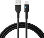 Joyroom S-UC027A13 USB 2.0 Cable USB-C male - USB-A male Μαύρο 2m