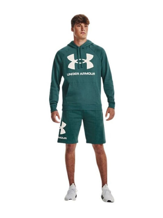 Under Armour Rival Sweatshirt mit Kapuze Grün