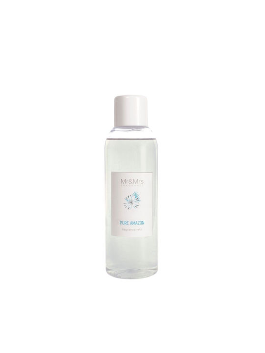 Mr & Mrs Fragrance Υγρό Αναπλήρωσης για Diffuser με Άρωμα Pure Amazon JR2BLAN010 200ml