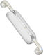 Devia TWS-M3 Earbud Bluetooth Handsfree Ακουστικά με Θήκη Φόρτισης Λευκά