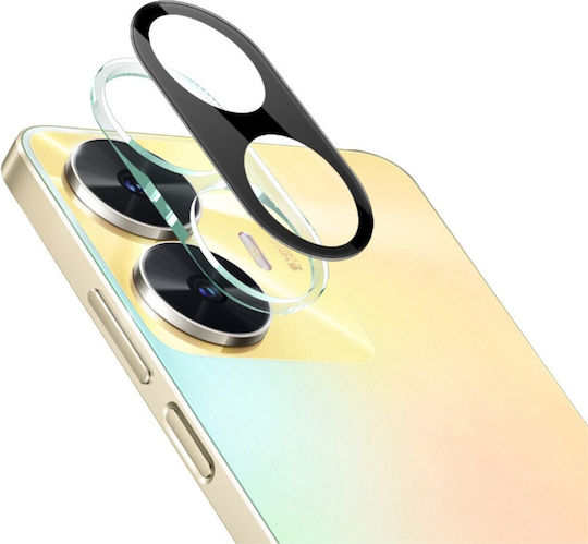 Imak Kameraschutz Gehärtetes Glas Black für das Realme C55