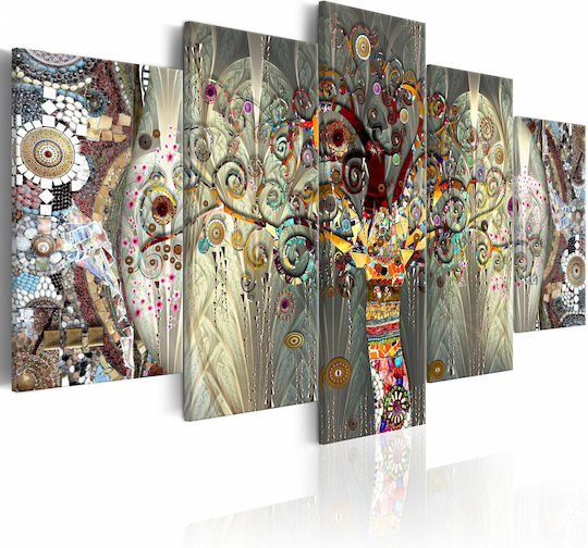 Polihome Tree Of Life Πίνακας Υφασμάτινος 100x50cm