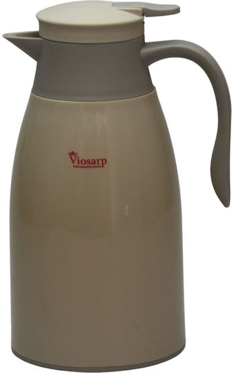 Viosarp Κανάτα Θερμός Πλαστικό 1.3lt Πράσινο