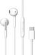 Devia A1 Earbuds Freihändig Kopfhörer mit Stecker USB-C Weiß