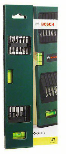Bosch Set 17 Schraubendreher-Bits E-Commerce-Website / Torx / Gerade / Stern / Kreuz