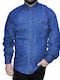 DEFOX JEAN SHIRT LONG SLEEVE BLUE 1666